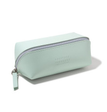 Mint eco-leather cosmetic bag